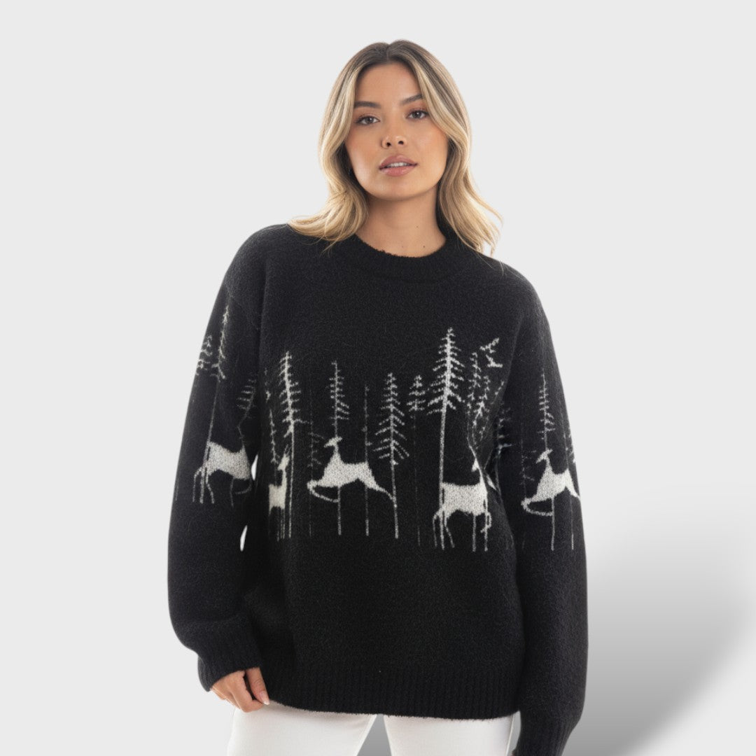 Pull Natal Femme Velours