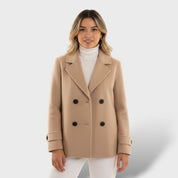 Blazer en Cachemire Féminin Élégant