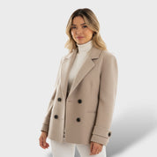 Blazer en Cachemire Féminin Élégant