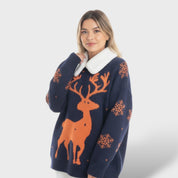 Pull de Noël Féminin d'Hiver