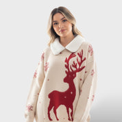 Pull de Noël Féminin d'Hiver