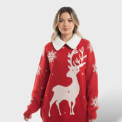 Pull de Noël Féminin d'Hiver