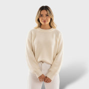 Pull en cachemire épais femme