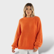 Pull en cachemire épais femme