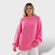 Pull en cachemire épais femme