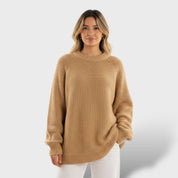 Pull en cachemire épais femme