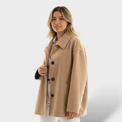 Veste Oversize Femme avec Poches