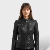 Veste en Fausse Fourrure pour Femme