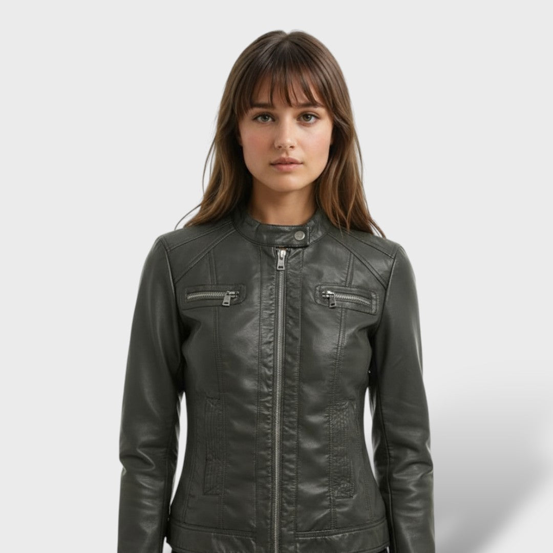 Veste en Fausse Fourrure pour Femme