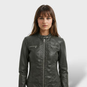 Veste en Fausse Fourrure pour Femme