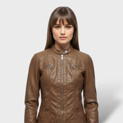 Veste en Fausse Fourrure pour Femme