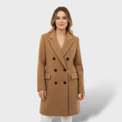 Manteau Long d'Hiver Élégant pour Femme