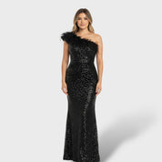 Robe longue de gala femme