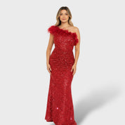 Robe longue de gala femme