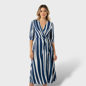 Robe de soirée élégante et enveloppante