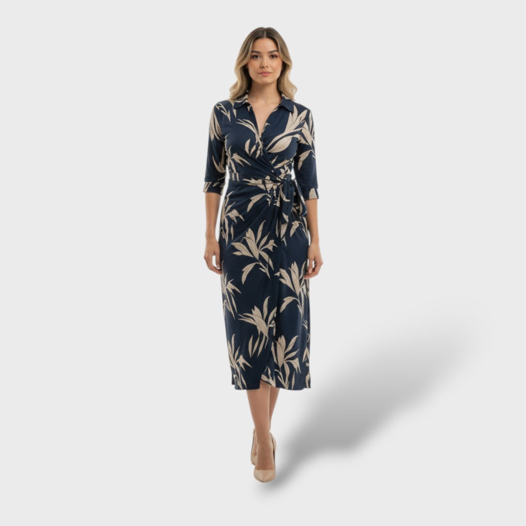 Robe de soirée élégante et enveloppante