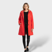 Veste imperméable oversize femme