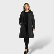 Veste imperméable oversize femme