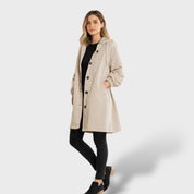 Veste imperméable oversize femme