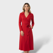 Robe chemise élégante femme