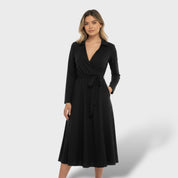 Robe chemise élégante femme