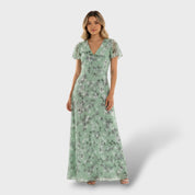 Robe Longue Florale de Fête