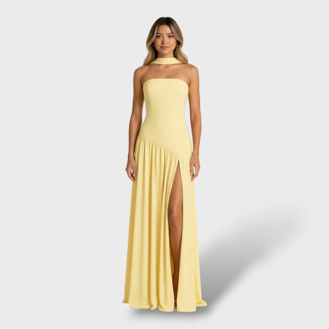 Robe Longue Sans Manches Élégante