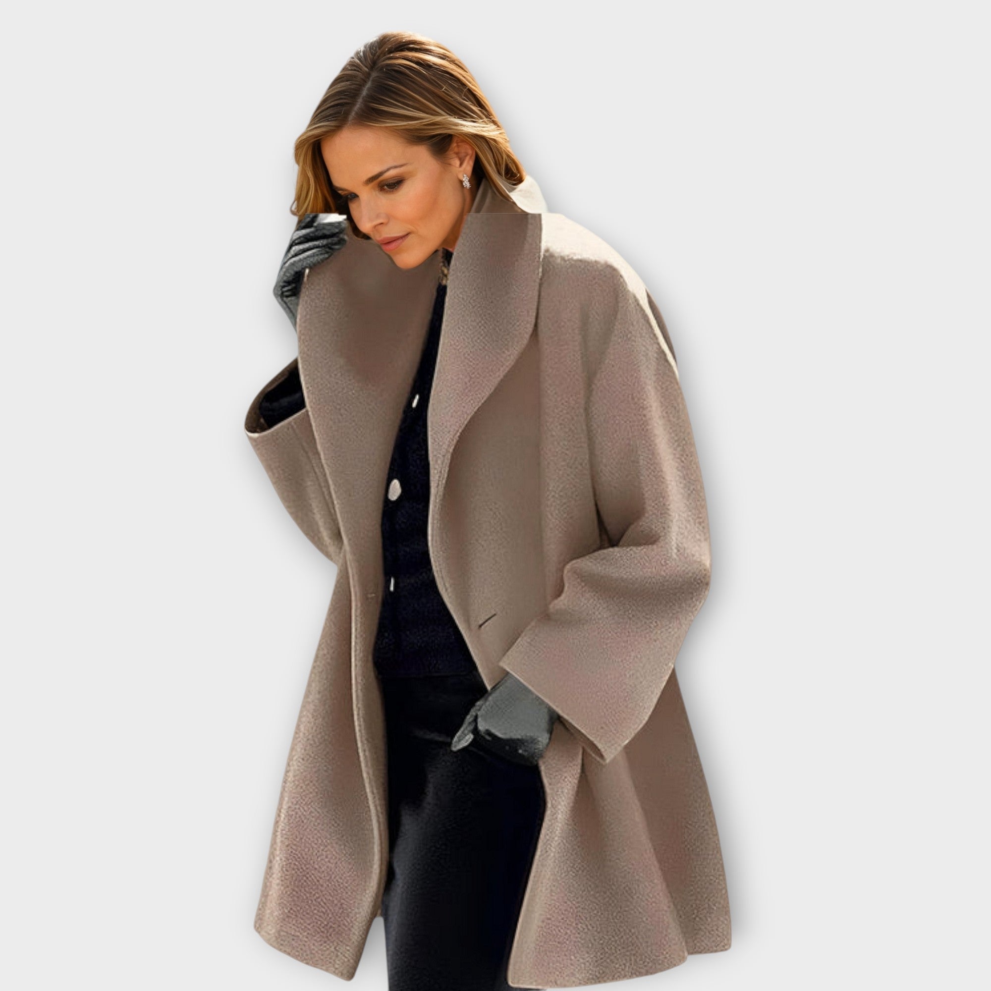 Martina™ | Manteau en laine oversize pour femme