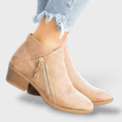 Bottes Orthopédiques en Cuir Femme