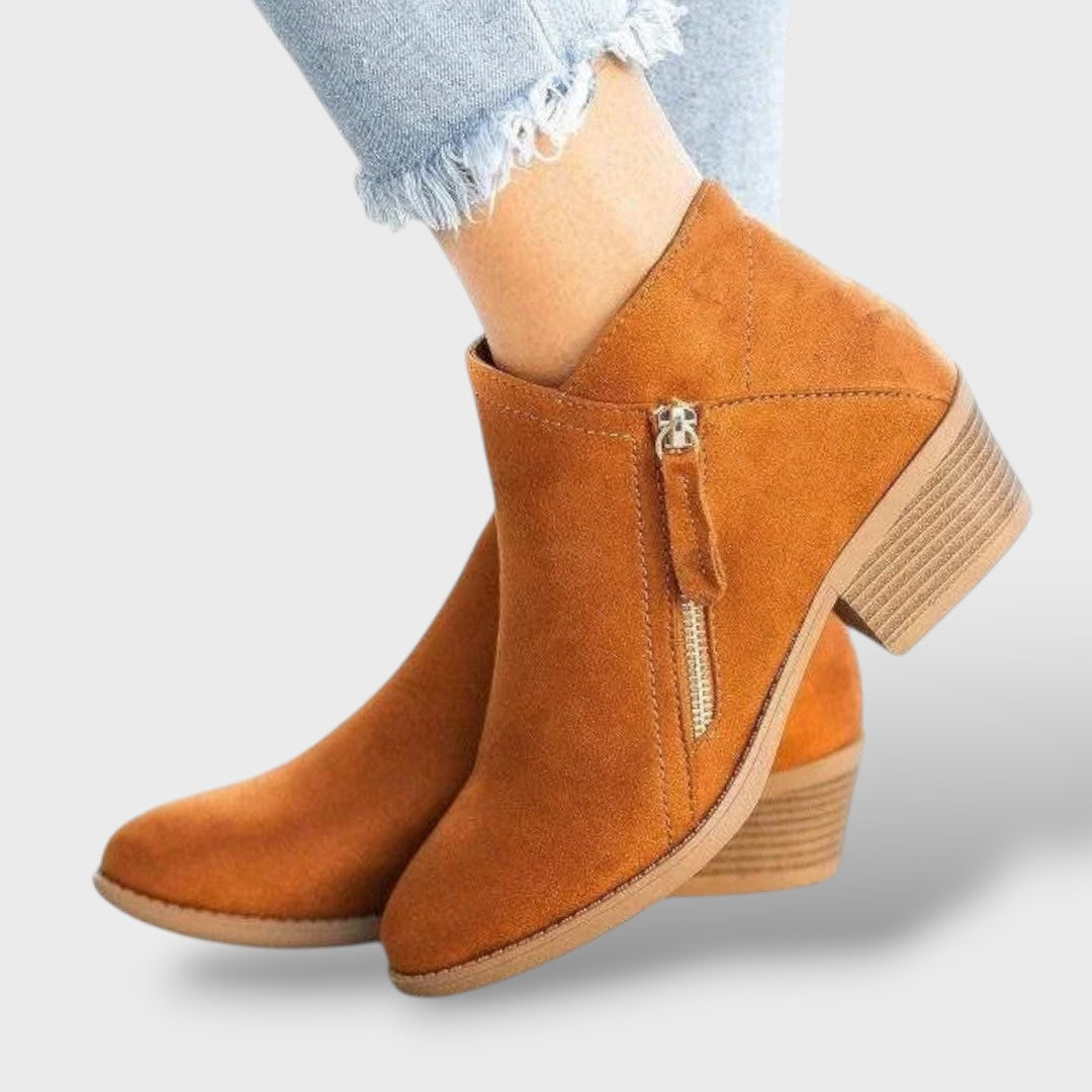 Bottes Orthopédiques en Cuir Femme