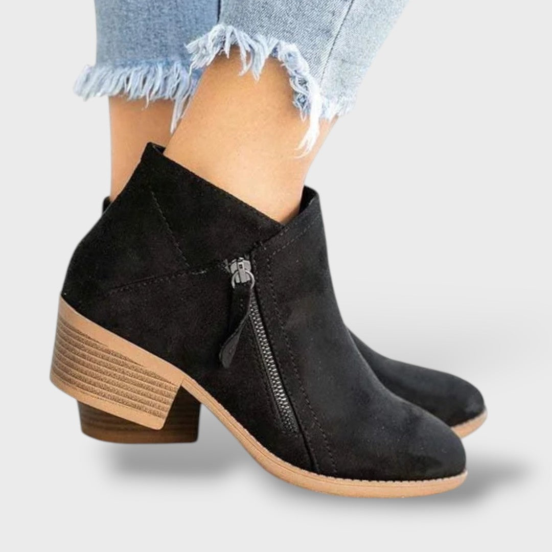 Bottes Orthopédiques en Cuir Femme