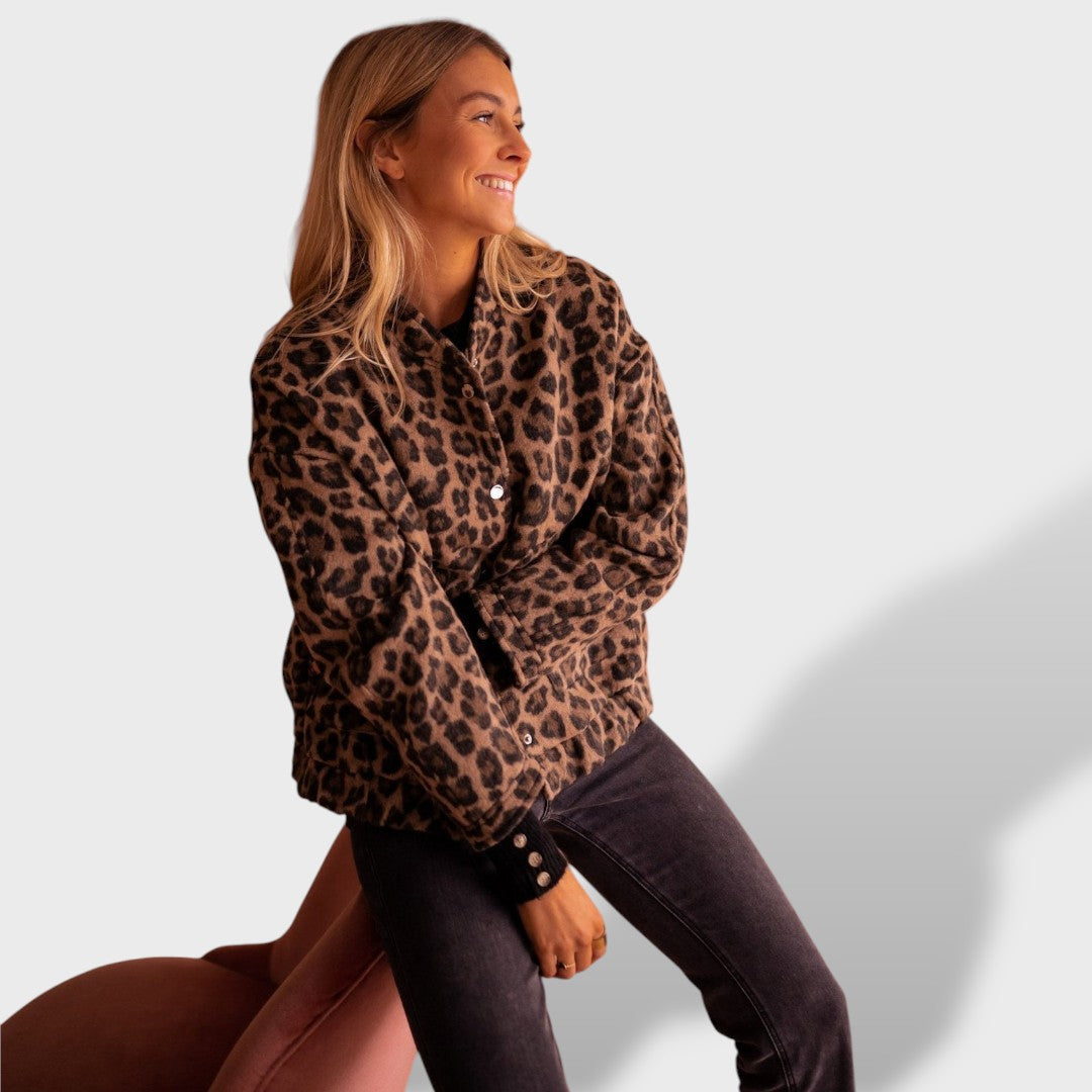 Charlene™ | Veste Léopard Mode