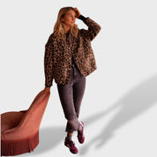 Charlene™ | Veste Léopard Mode