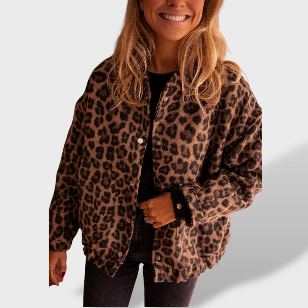 Charlene™ | Veste Léopard Mode
