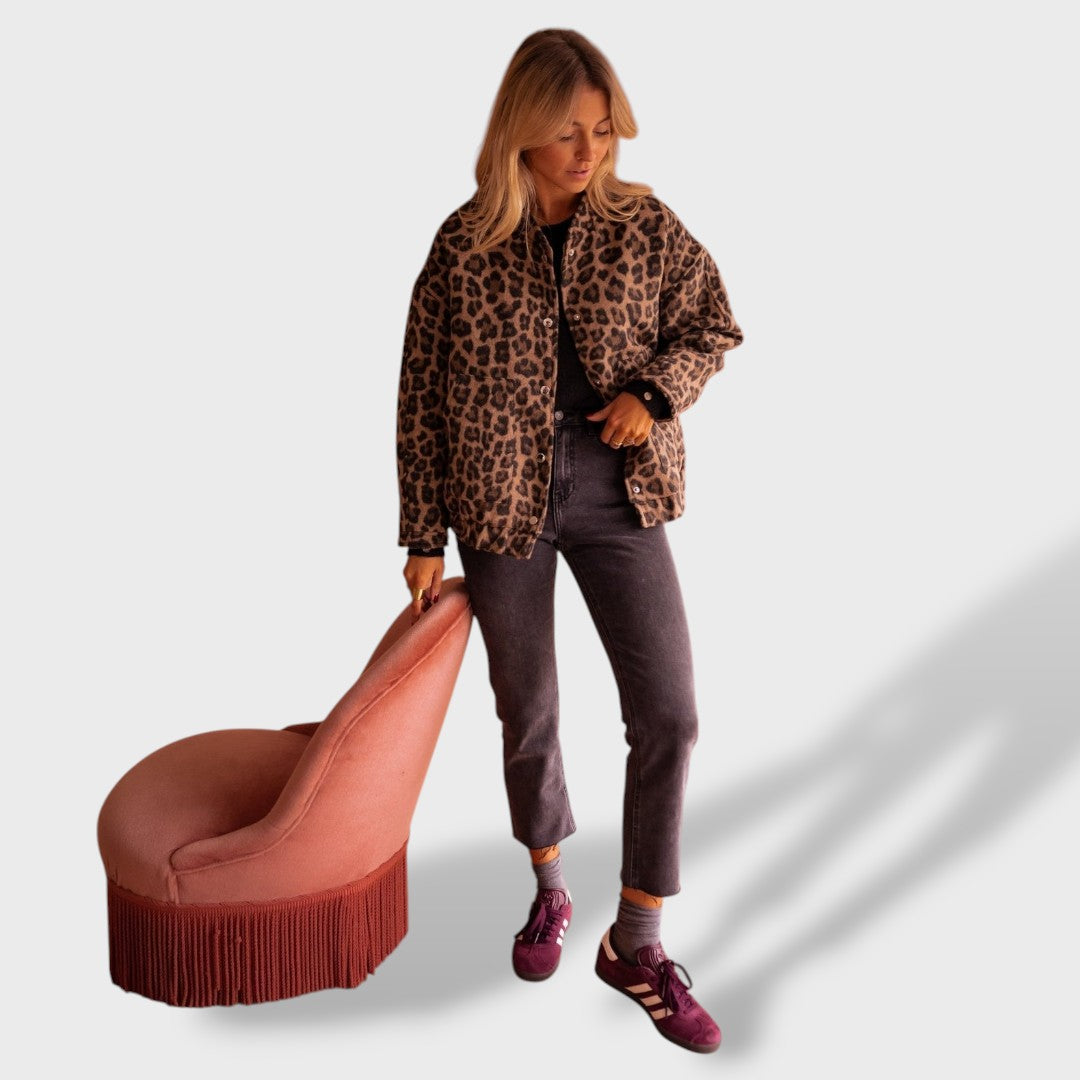 Charlene™ | Veste Léopard Mode