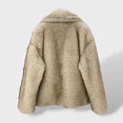 Manteau en Fourrure Synthétique Femme