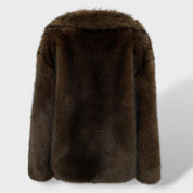 Manteau en Fourrure Synthétique Femme