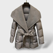 Manteau d'Hiver Femme en Laine et Duvet